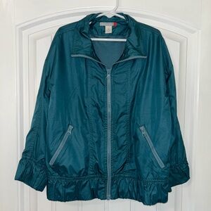 Girls XS 6/7 Teal Blue Jacket Chroma Sport